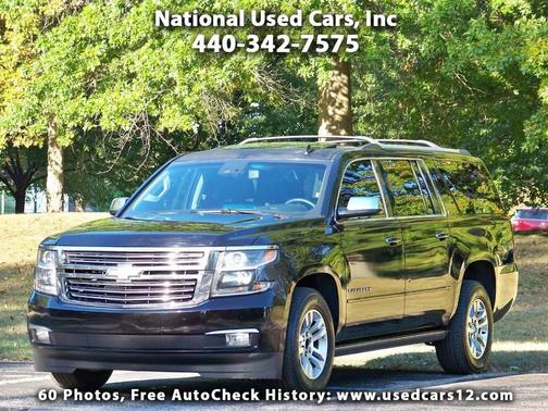 Black 2015 Chevrolet Suburban 1500 LTZ
