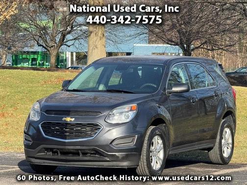 Nightfall Gray Metallic 2017 Chevrolet Equinox LS