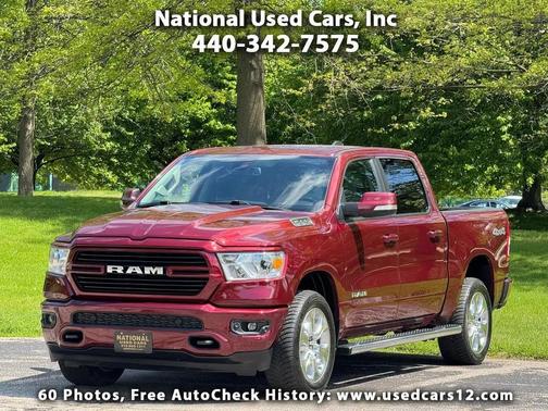 Delmonico Red Pearlcoat 2019 RAM 1500 Big Horn