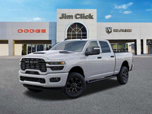 Bright White Clearcoat 2026 RAM 2500 Black Express Crew Cab 4x4 6'4' Box