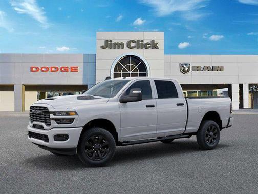 Bright White Clearcoat 2026 RAM 2500 Black Express Crew Cab 4x4 6'4' Box