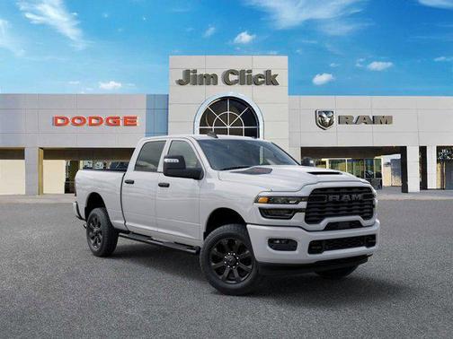Bright White Clearcoat 2026 RAM 2500 Black Express Crew Cab 4x4 6'4' Box