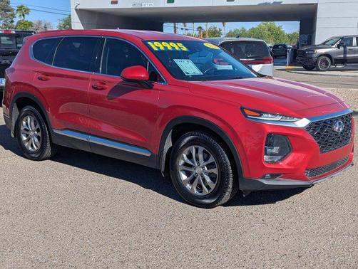 Calypso Red 2020 Hyundai SANTA FE SEL 2.4