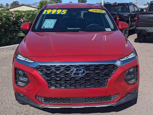 Calypso Red 2020 Hyundai SANTA FE SEL 2.4