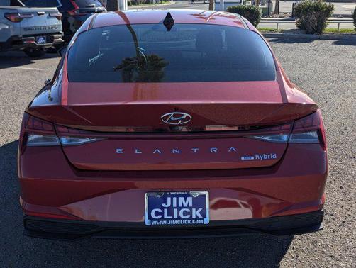 2022 Hyundai ELANTRA HEV Blue