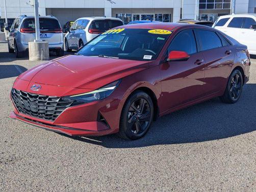2022 Hyundai ELANTRA HEV Blue