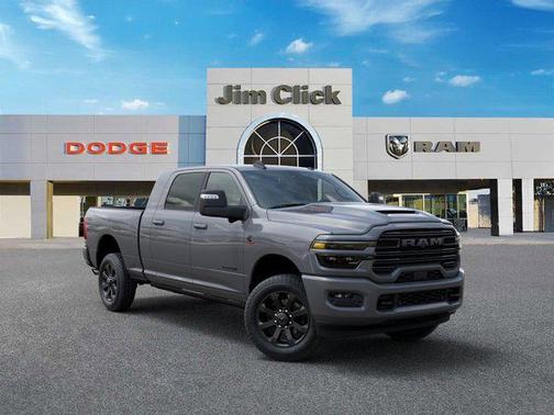 Ceramic Gray Clearcoat 2026 RAM 2500 Laramie Mega Cab 4x4 6'4' Box