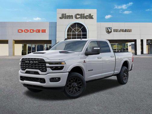 Bright White Clearcoat 2026 RAM 3500 Limited Crew Cab 4x4 6'4' Box