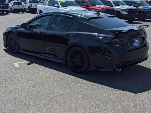 Midnight Black Metallic 2020 Toyota Camry TRD