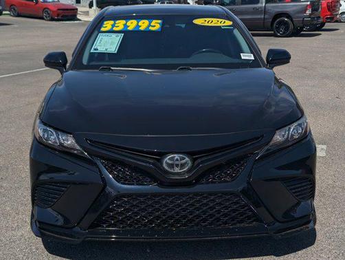Midnight Black Metallic 2020 Toyota Camry TRD