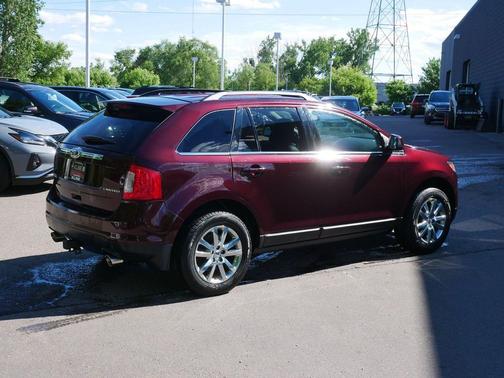 Bordeaux Reserve Red Metallic 2011 Ford Edge Limited