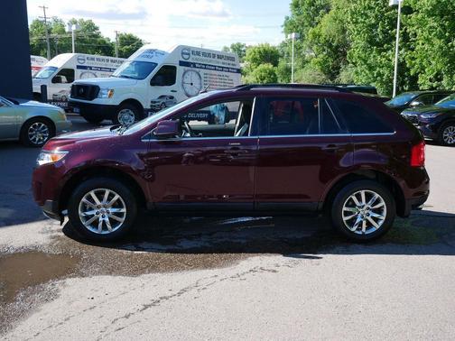 Bordeaux Reserve Red Metallic 2011 Ford Edge Limited