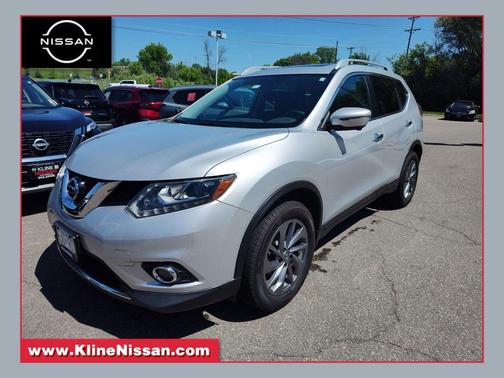 Brilliant Silver 2016 Nissan Rogue SL