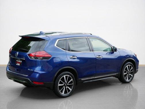 Caspian Blue 2017 Nissan Rogue SL