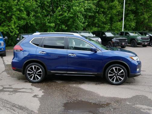 Caspian Blue 2017 Nissan Rogue SL