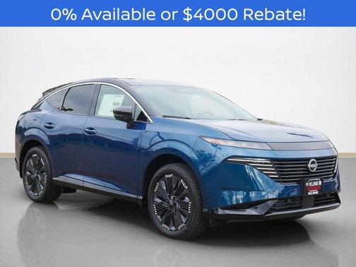 Aurora Blue/Super Black 2026 Nissan Murano Platinum