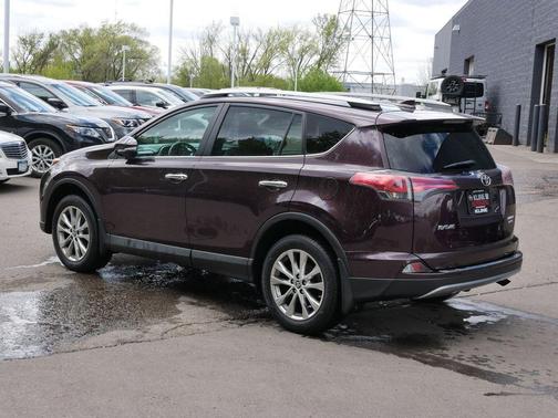 Black Currant Metallic 2018 Toyota RAV4 Limited