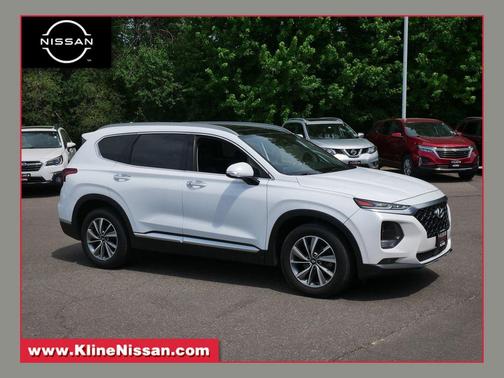 Quartz White 2019 Hyundai SANTA FE Limited 2.4