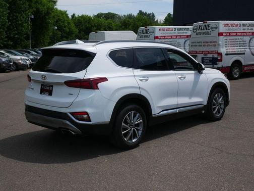 Quartz White 2019 Hyundai SANTA FE Limited 2.4