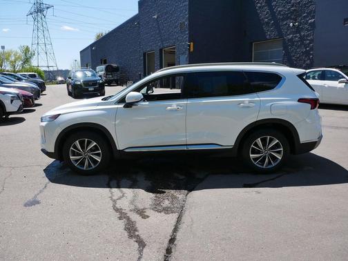 Quartz White 2019 Hyundai SANTA FE Limited 2.4