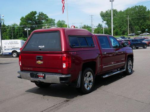 Cajun Red Tintcoat 2018 Chevrolet Silverado 1500 LTZ