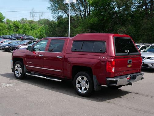 Cajun Red Tintcoat 2018 Chevrolet Silverado 1500 LTZ