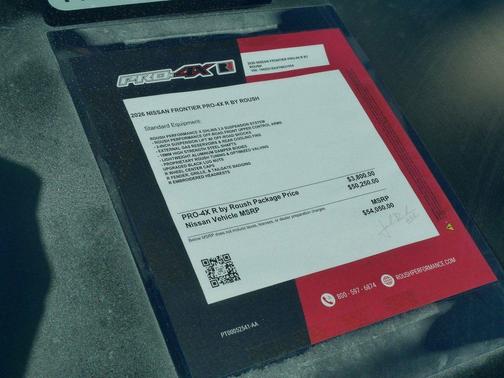 2026 Nissan Frontier PRO-4X