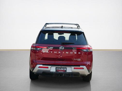 Scarlet Ember Tintcoat/Super Black 2023 Nissan Pathfinder Platinum 4WD