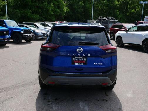 Caspian Blue Metallic 2021 Nissan Rogue SL