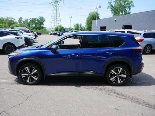 Caspian Blue Metallic 2021 Nissan Rogue SL