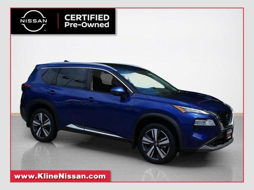 Caspian Blue Metallic 2021 Nissan Rogue SL
