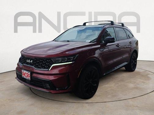 Passion Red Tintcoat 2022 Kia Sorento SX