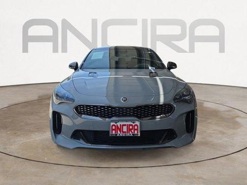 Ceramic Silver 2019 Kia Stinger GT1