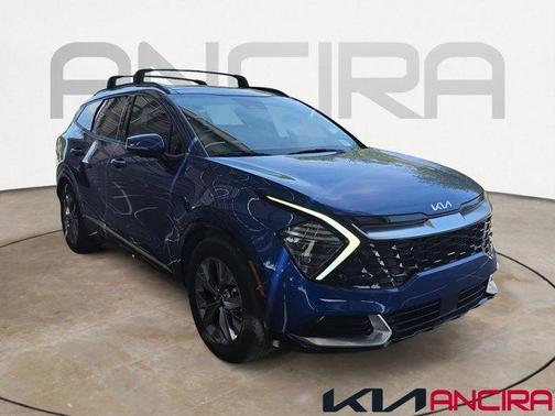 Sapphire Blue 2024 Kia Sportage SX
