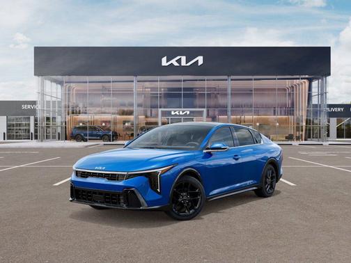 Wave Blue 2025 Kia K4 GT-Line Turbo