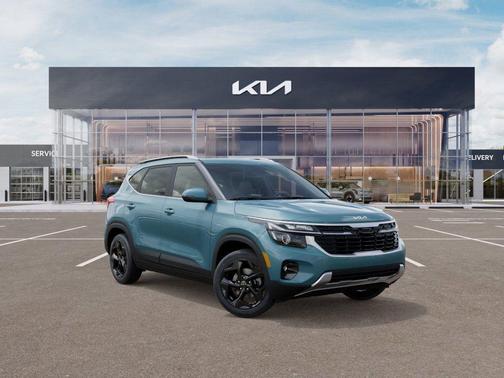 Blue 2026 Kia Seltos EX