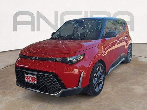 Inferno Red / Black Roof 2025 Kia Soul EX