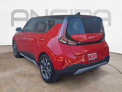Inferno Red / Black Roof 2025 Kia Soul EX
