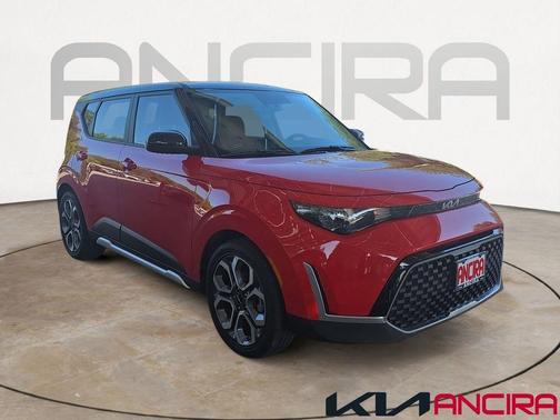 Inferno Red / Black Roof 2025 Kia Soul EX