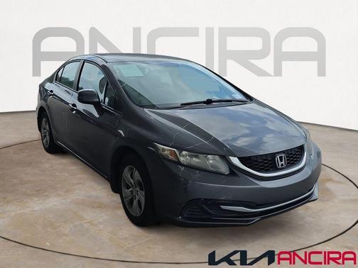 Polished Metal Metallic 2013 Honda Civic LX