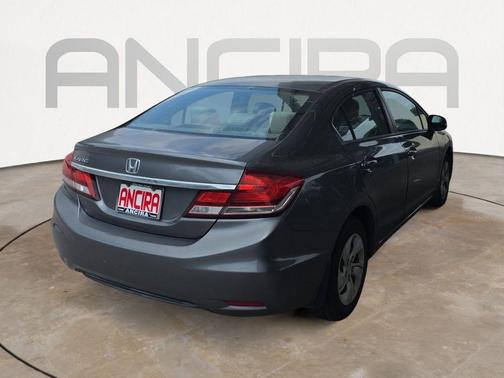 Polished Metal Metallic 2013 Honda Civic LX
