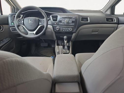 Polished Metal Metallic 2013 Honda Civic LX