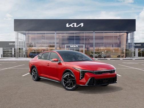 Currant Red 2025 Kia K4 GT-Line