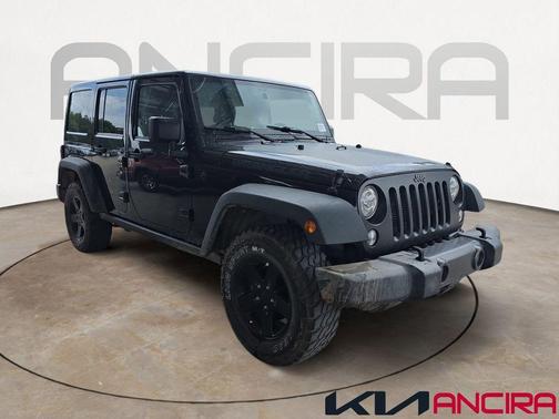 Black Clearcoat 2017 Jeep Wrangler Unlimited Sport