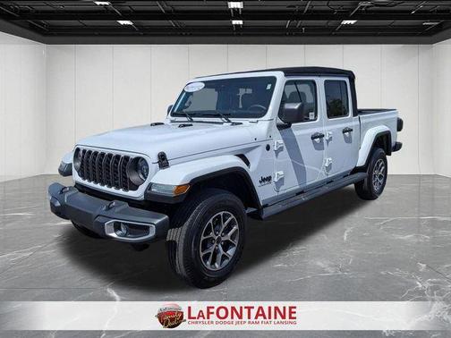 Bright White Clearcoat 2024 Jeep Gladiator Sport
