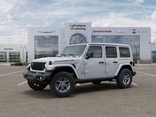Bright White Clearcoat 2026 Jeep Wrangler Sport