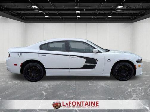 White 2019 Dodge Charger Police