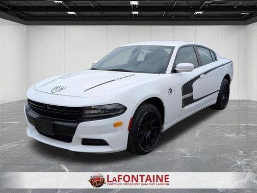 White 2019 Dodge Charger Police