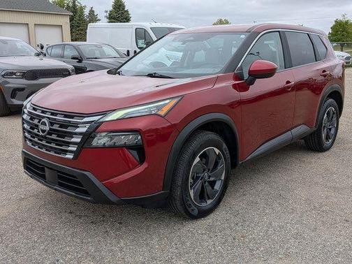 Scarlet Ember 2025 Nissan Rogue SV