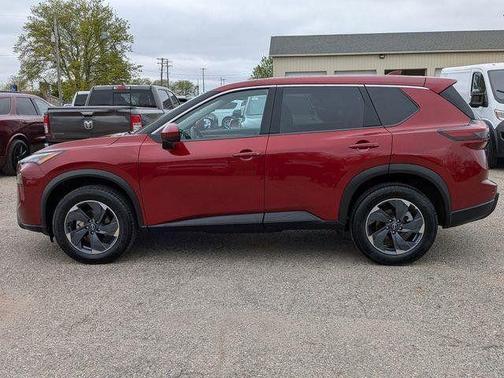 Scarlet Ember 2025 Nissan Rogue SV